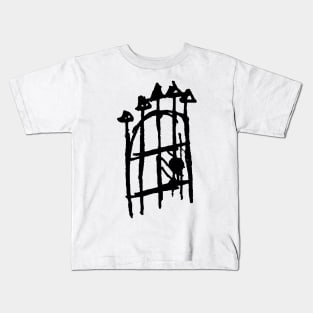 Dark and Gritty Gate Kids T-Shirt